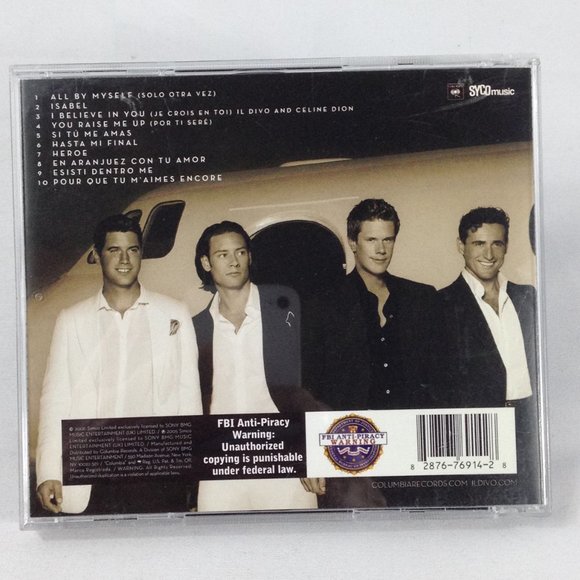 IL Divo - Ancora - 2005 - CD - Used - Picture 2 of 3